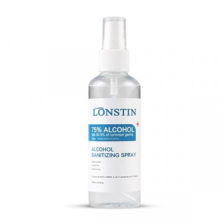 Hånddesinfeksjon 75% Lonstin 100 ml